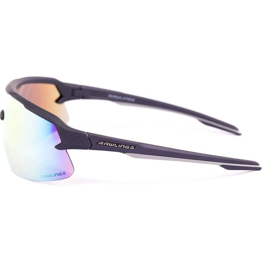 Rawlings RY2101 Youth Boys Baseball Shield Sunglasses Sport (Black/Yellow) - Image 2