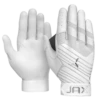 JAX Batting Gloves Pro Model Youth Batting Gloves (Arctic White)