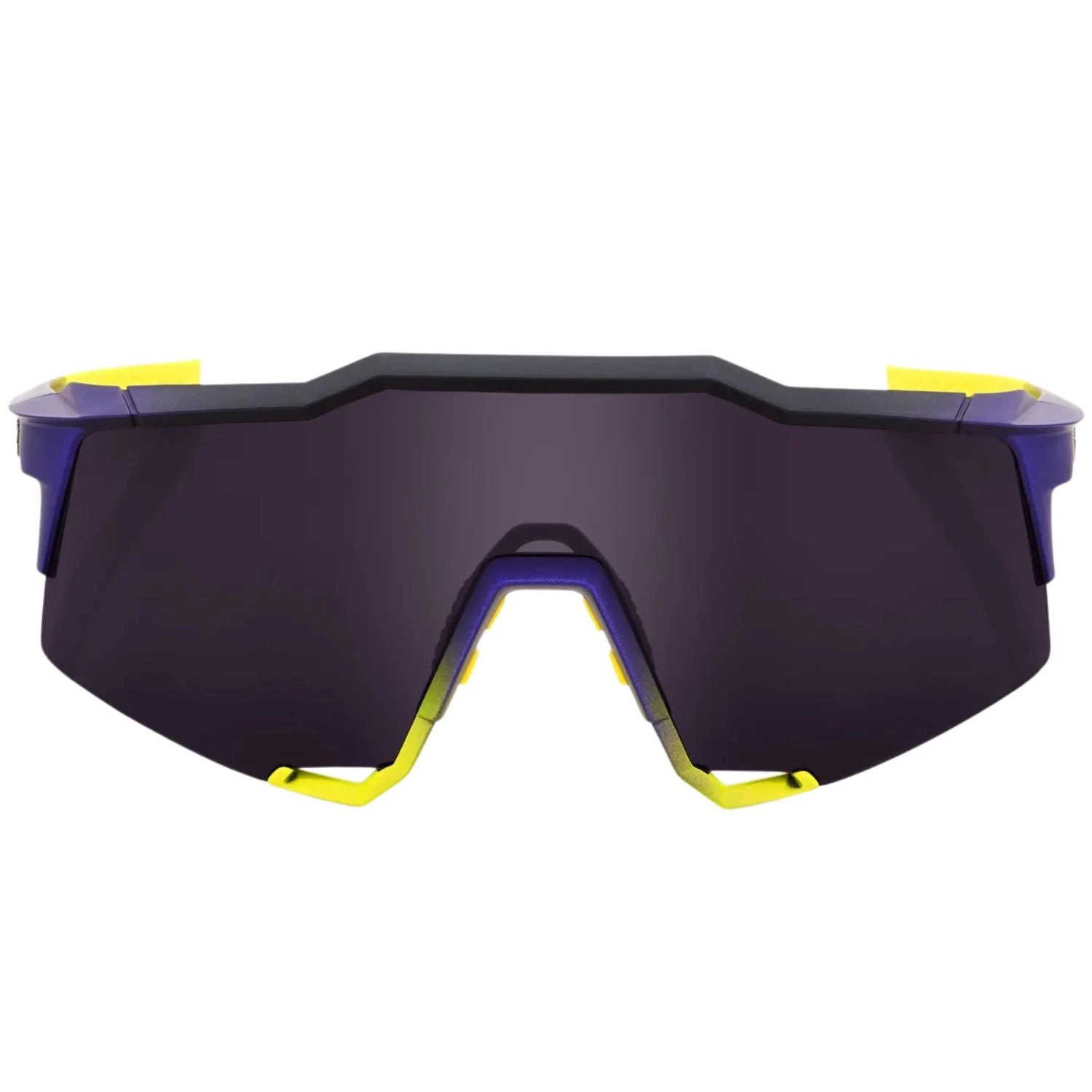 100% Speedcraft Sport Performance Baseball Sunglasses HD Interchangeable Lens (Dark Purple Lens) - Image 2