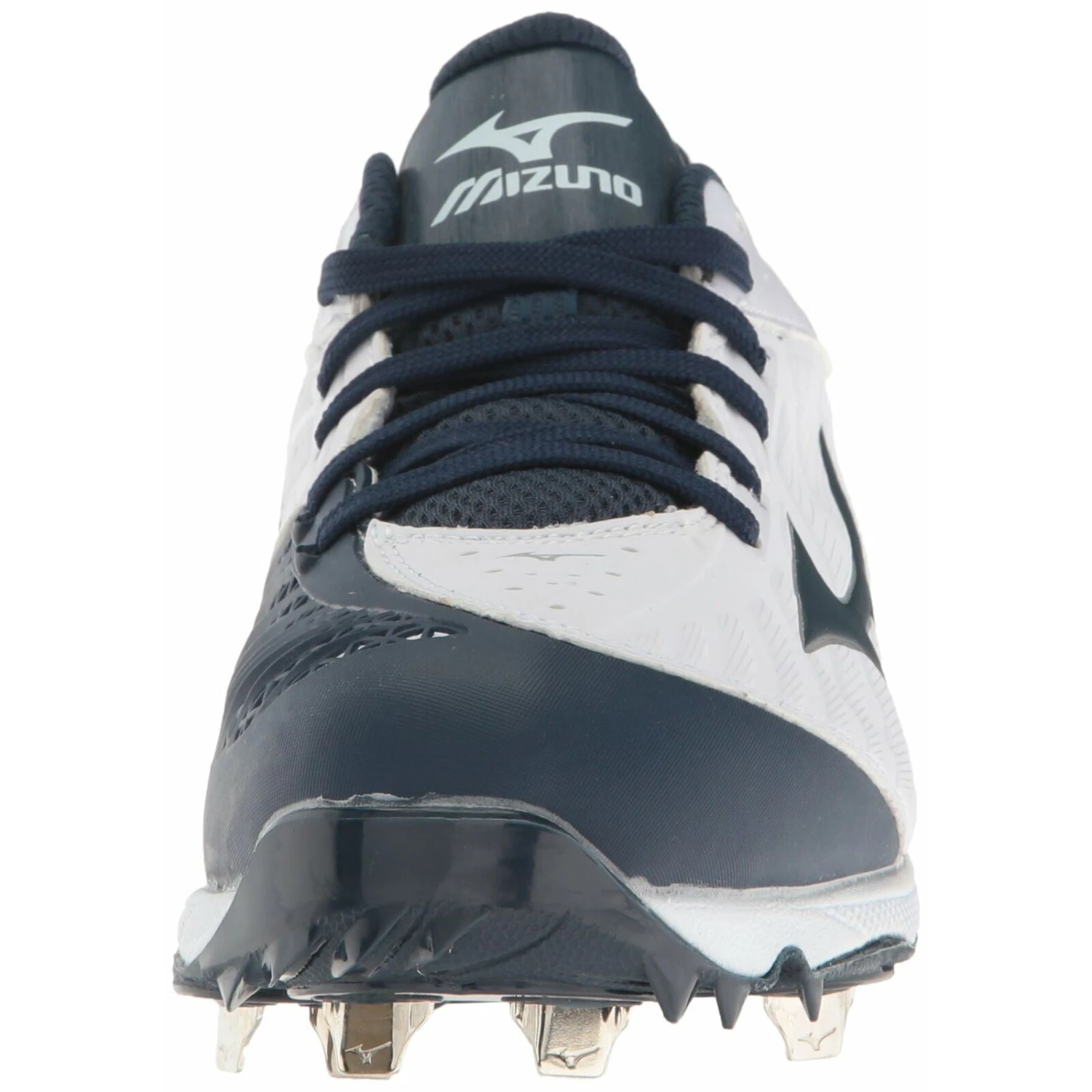 Mizuno 9 Spike Advanced Sweep 3 Women's Metal Softball Cleats (Gray/White) - Image 2