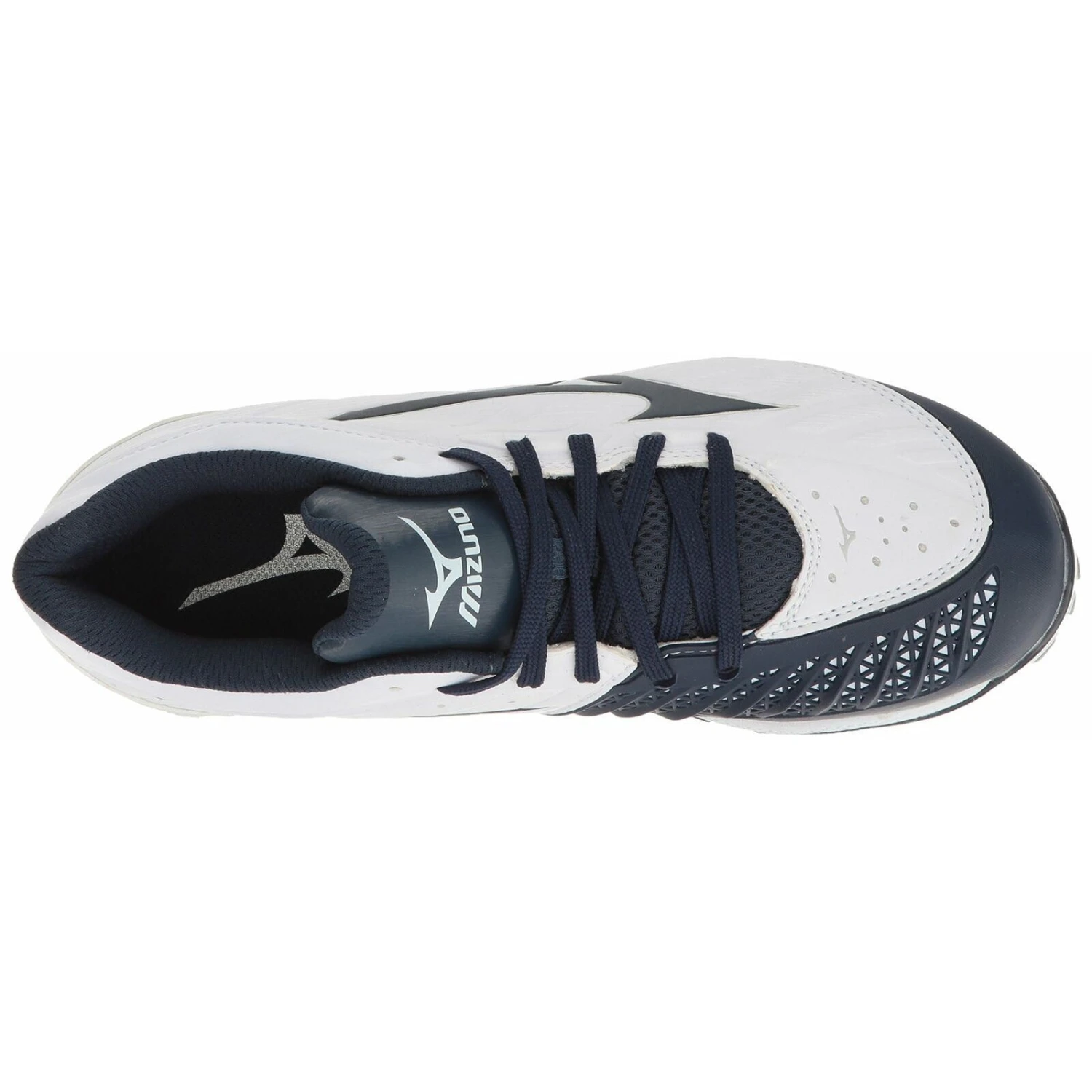 Mizuno 9 Spike Advanced Sweep 3 Women's Metal Softball Cleats (Gray/White) - Image 5