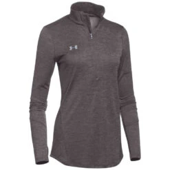 Under Armour Novelty Women's 1/2 Zip (Charcoal)