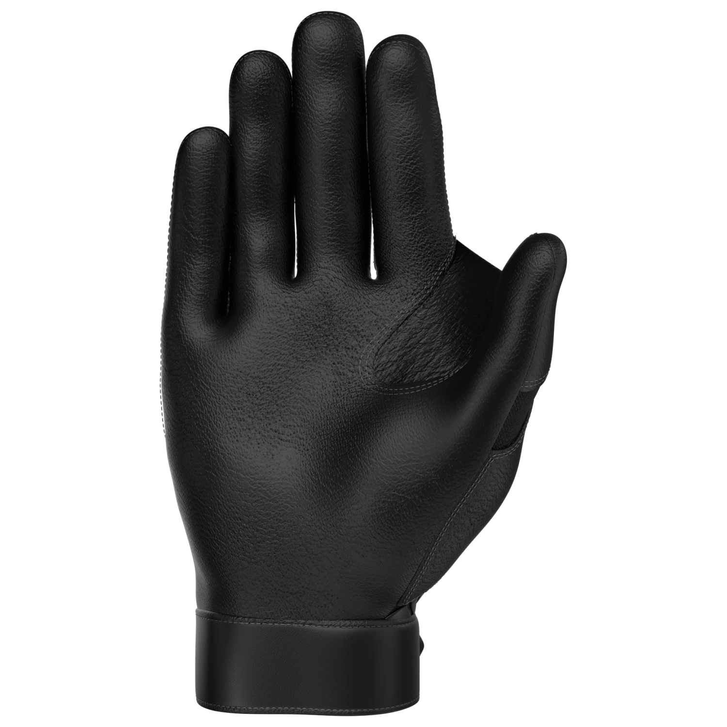 JAX Batting Gloves Pro Model Adult Batting Gloves (Midnight Black) - Image 2