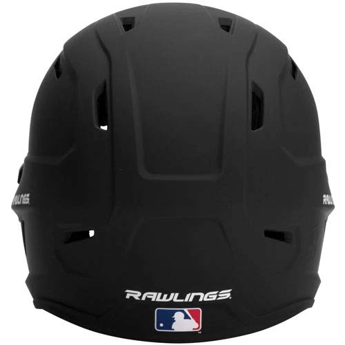 Rawlings MACH Series Matte Baseball Batting Helmet (Black) - Image 2