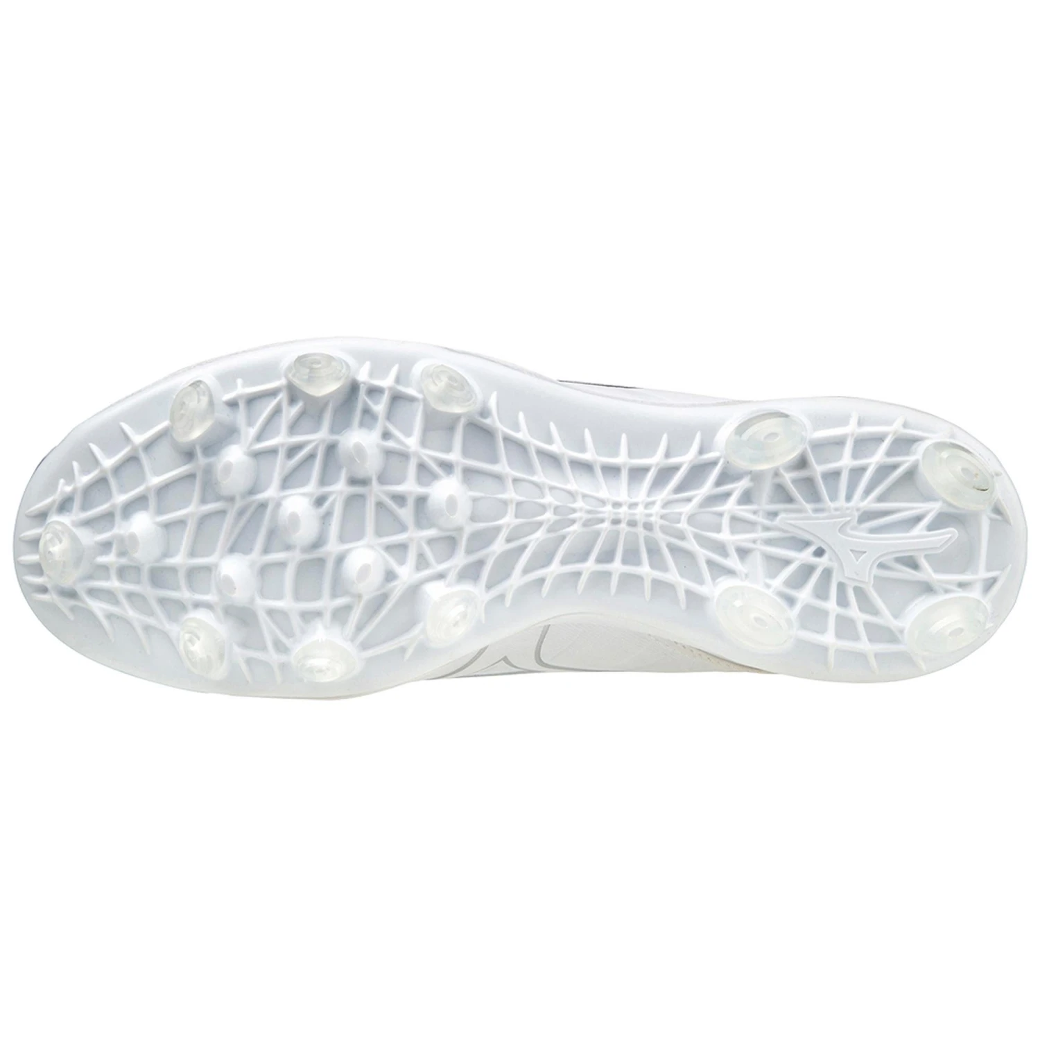 Mizuno 9-Spike Advanced Finch Elite 5 Women's TPU Molded Fastpitch Softball Cleats (White) - Image 2