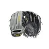 Wilson A500 11" H-Web Youth Infielders Glove, Grey/Black/White, Right Hand Throw