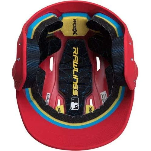 Rawlings MACH Series Matte Baseball Batting Helmet (Scarlet) - Image 5