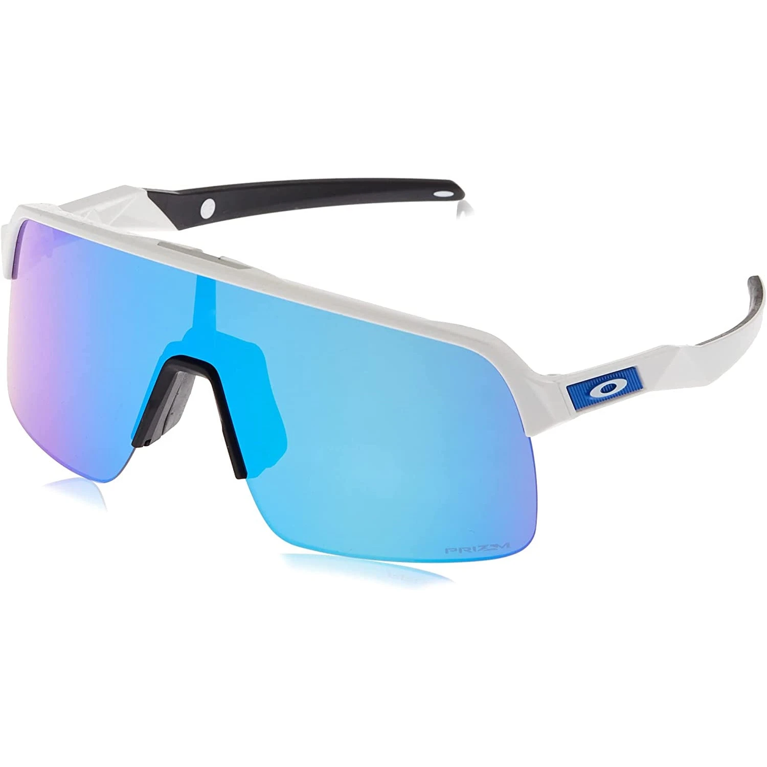 Oakley Sutro Lite OO9463-1939 Sunglasses, (Matte White/Prizm Sapphire) - Image 2