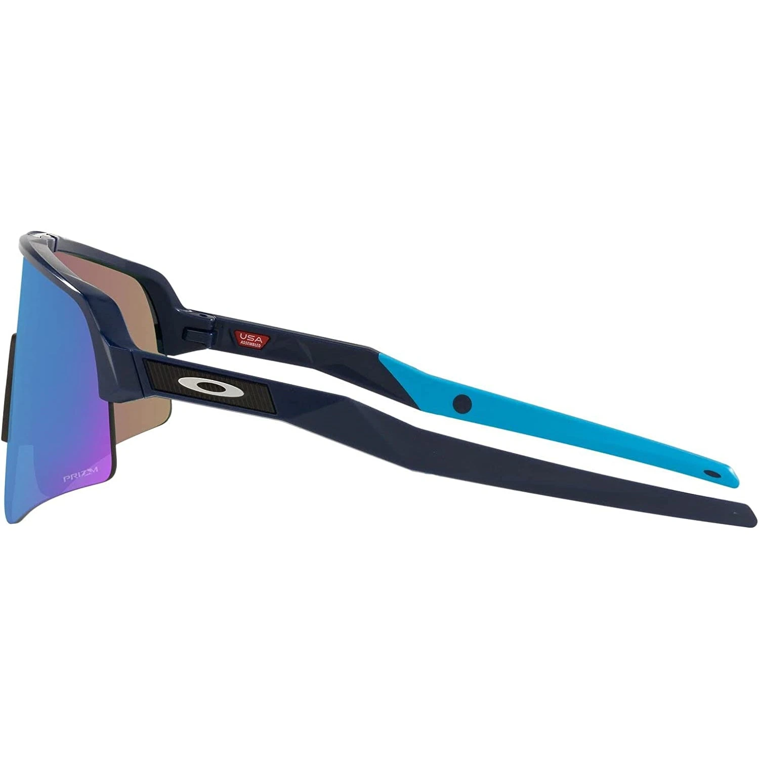 Oakley Sutro Lite OO9465-0539 Sweep Sunglasses, (Matte Navy/Prizm Sapphire) - Image 4