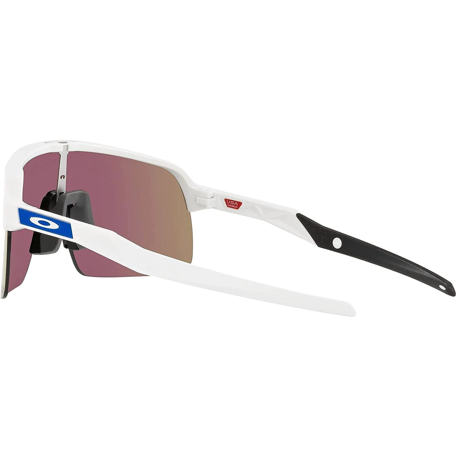Oakley Sutro Lite OO9463-1939 Sunglasses, (Matte White/Prizm Sapphire) - Image 5