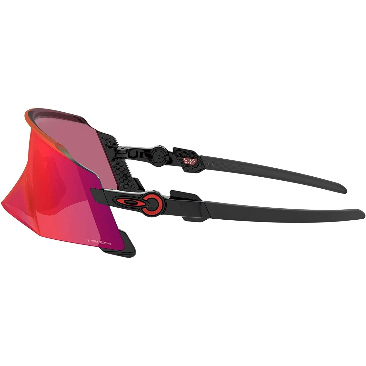 Oakley Kato OO9455-0449 Baseball Sunglasses, (Polished Black Frame/Prizm Field) - Image 3