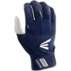 Easton Walk-Off Series Youth Batting Gloves (White/Navy)