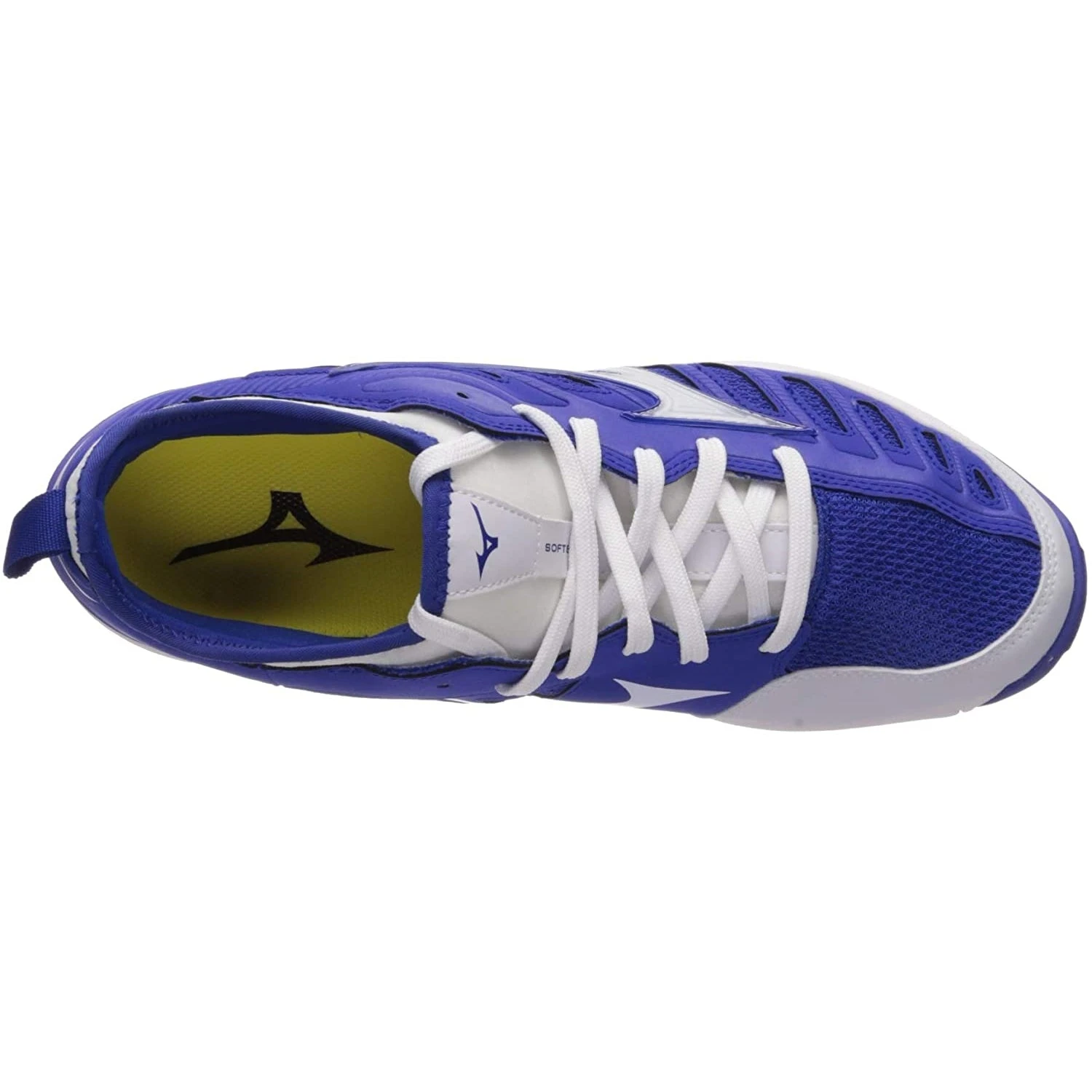 Mizuno Players Trainer 2 Women's Fastpitch Softball Turf Shoe (Royal/White) - Image 5