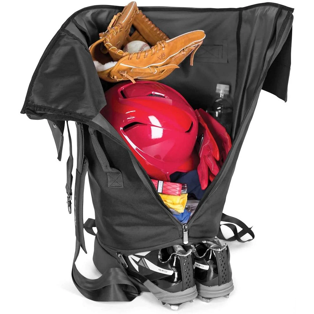 EASTON RETRO Bat & Equipment Duffle Bag (Red) - Image 2