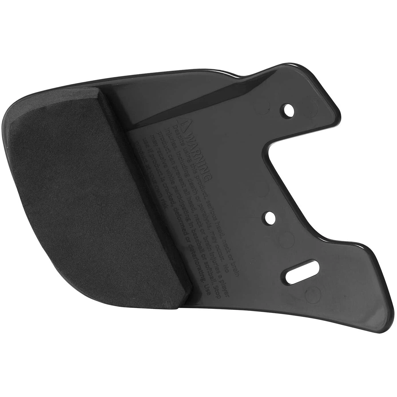 Easton Baseball Batting Helmet Extended Jaw Guard Left Handed Batting Helmet (Charcoal) - Image 2