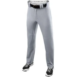 EvoShield Salute Adult Baseball Pants Open Bottom (Gray)