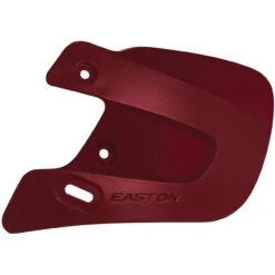 Easton Baseball Batting Helmet Extended Jaw Guard Left Handed Batting Helmet (Maroon)