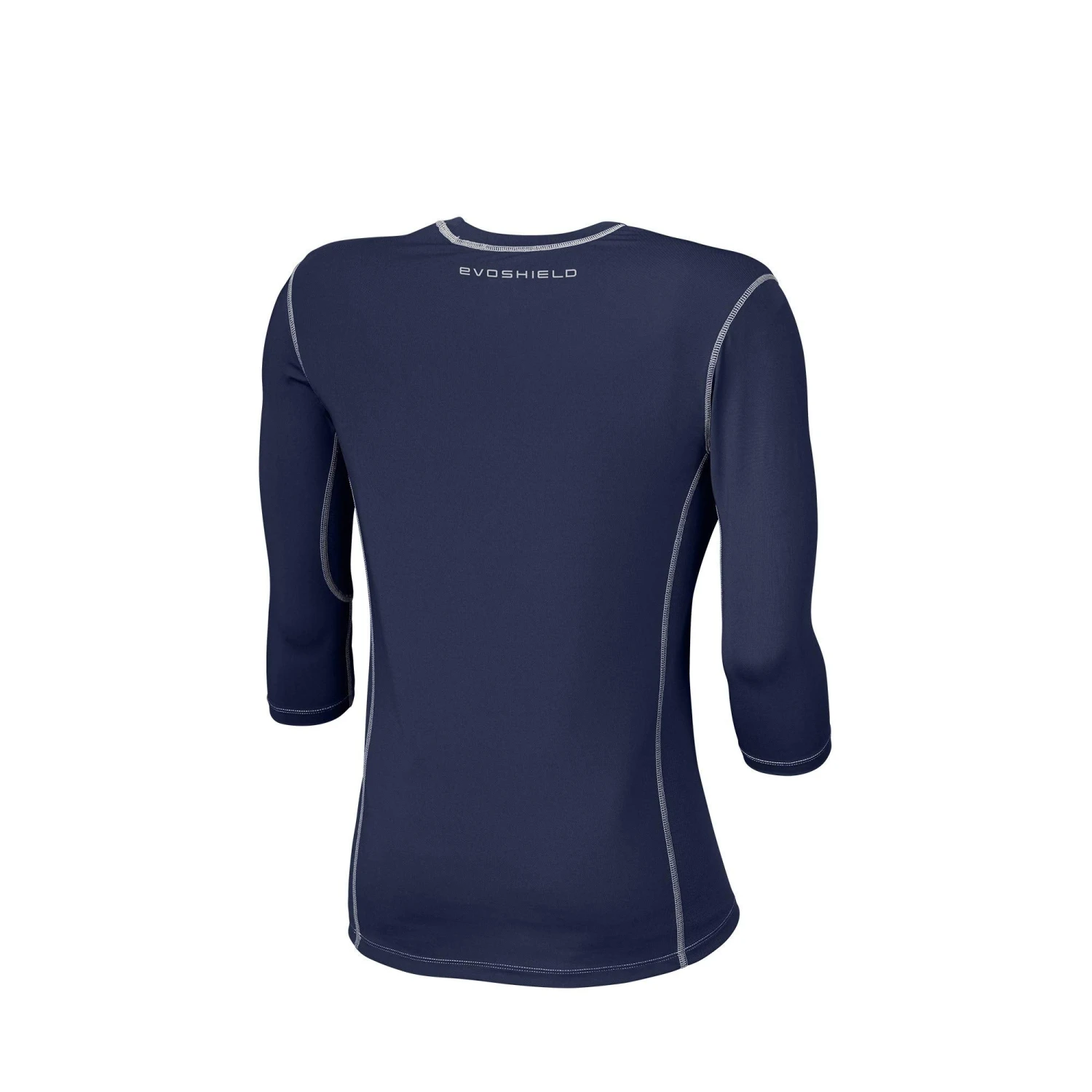 EvoShield Pro Team Baseball Youth Boy's Mid Sleeve Workout Tee Shirt (Navy) - Image 2