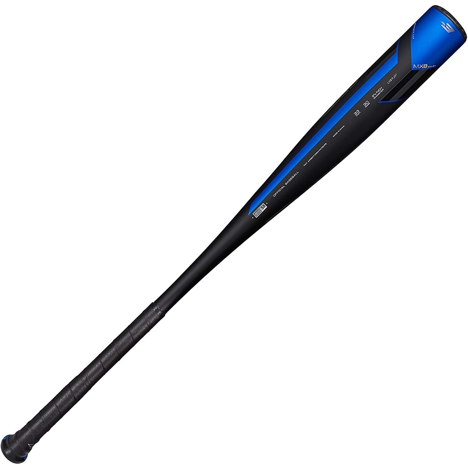 Axe Bat 2022 Elite One Pro BBCOR 1-Piece Alloy Baseball Bat (Black/Royal) - Image 3