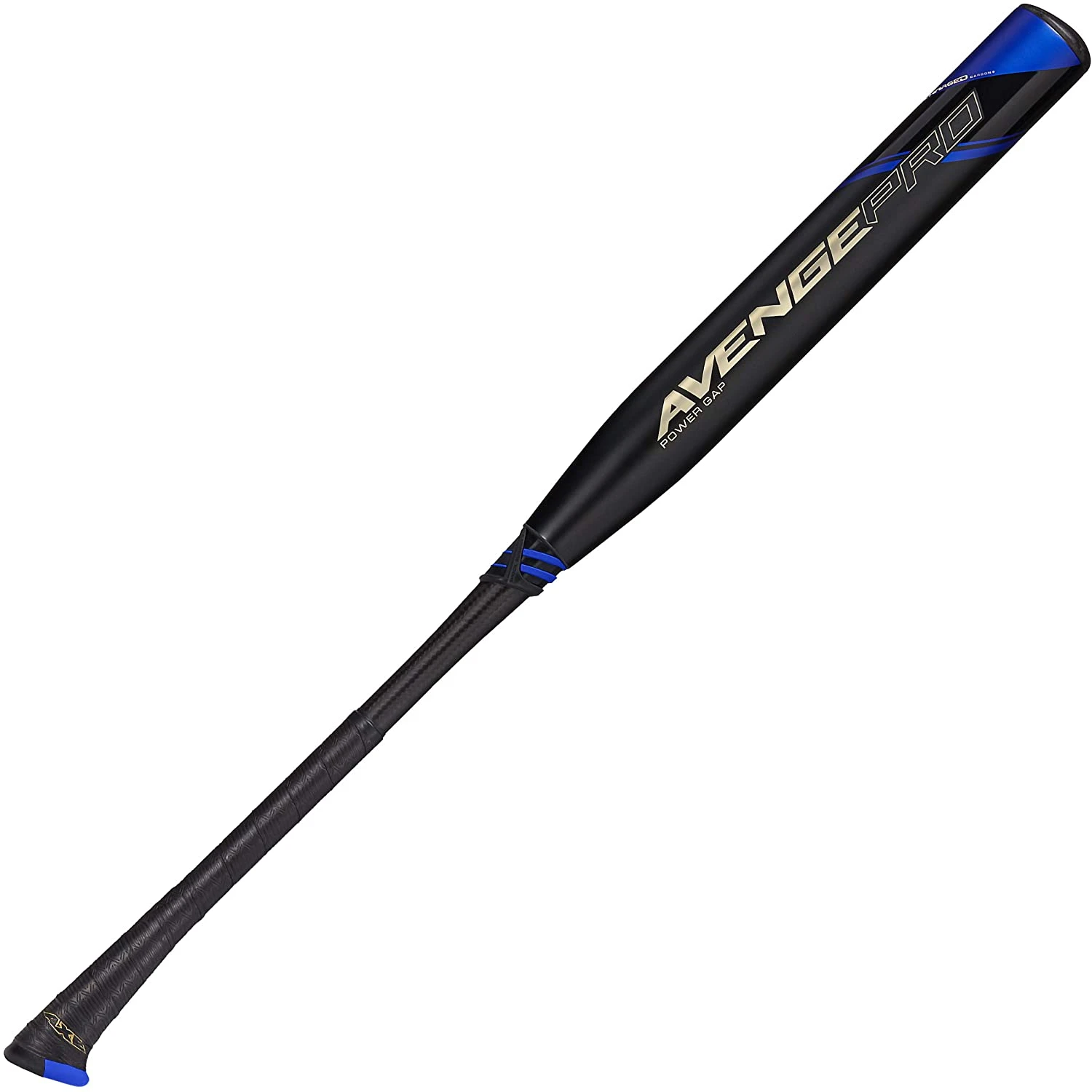 Axe Bat Avenge Pro Power Gap Fastpitch Softball ASA USSSA 2-Piece Composite Bat Drop -10 2-1/4" Barrel (Black/Purple) - Image 2
