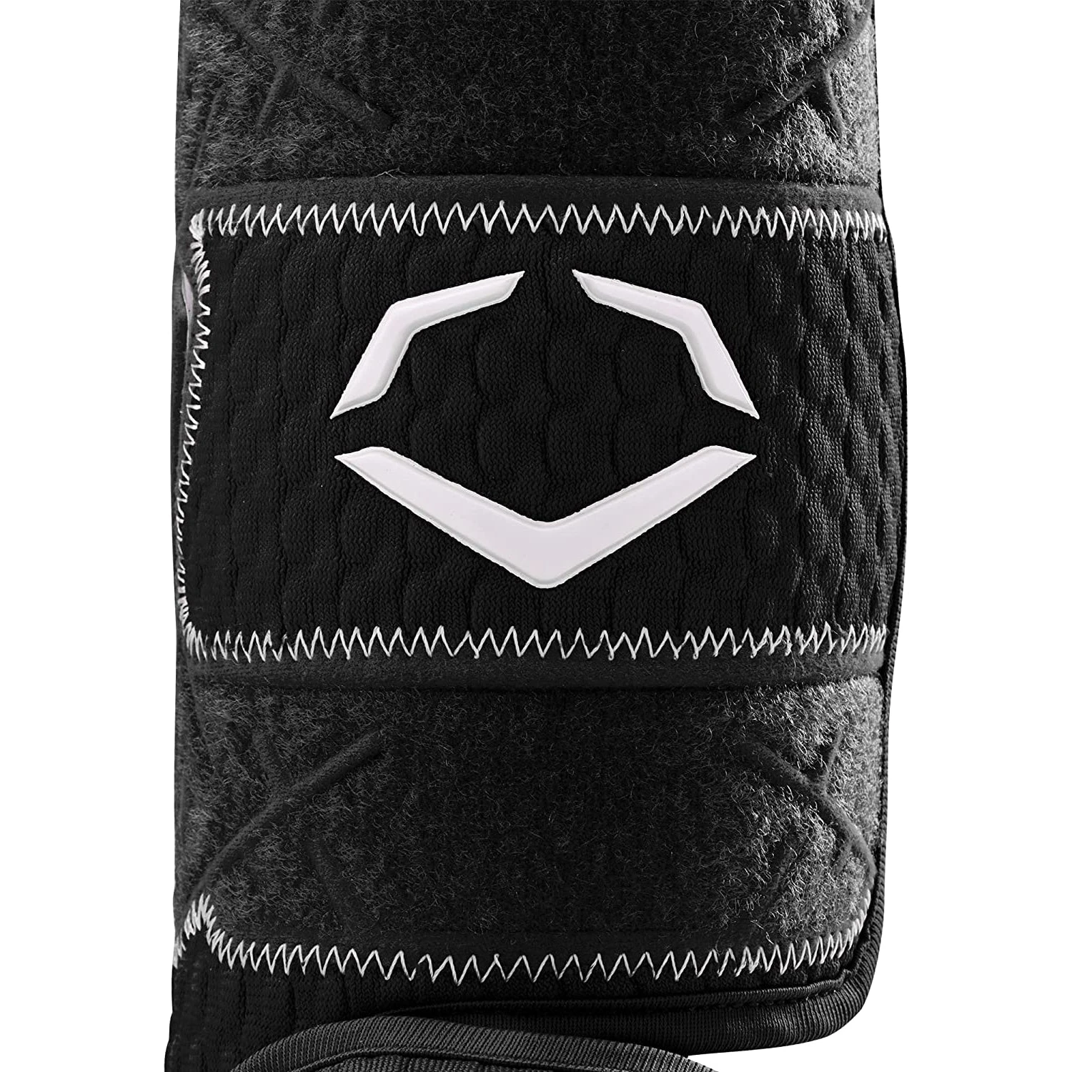 Evoshield PRO-SRZ 2.0 Left Handed Batter's Baseball Softball Leg Guard, Black - Image 9