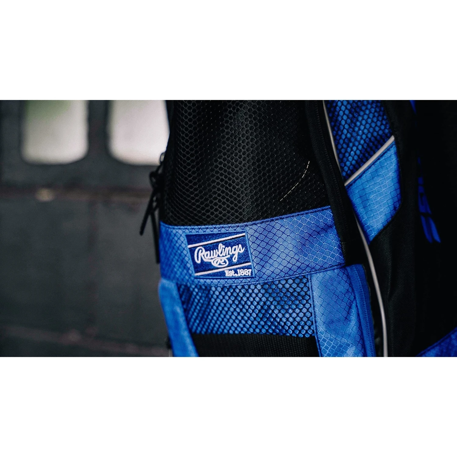 Rawlings R500 Series Baseball Softball Batpack Backpack (Royal) - Image 3