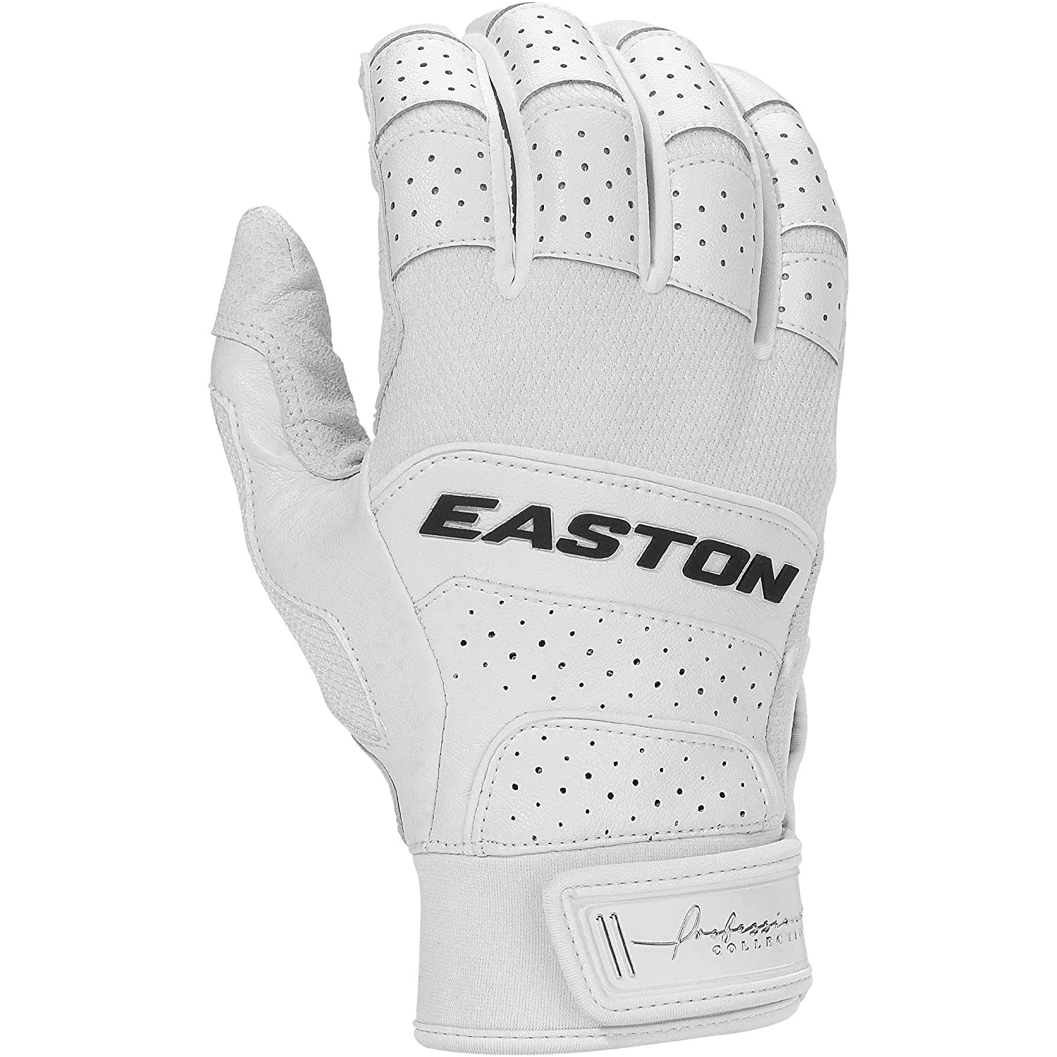 Easton Ramon Laureano Professional Collection Adult Batting Gloves, Large, White - Image 2