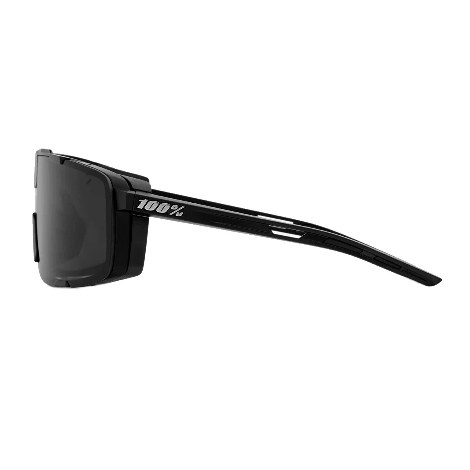 100% Eastcraft Spilt Lens Sport Performance Sunglasses W Interchangeable Lenses (Matte Black-Smoke Lens) - Image 3