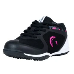 Guardian Bolt Low Youth Turf Trainer Baseball Softball Shoes (Black/Pink)