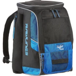 Rawlings R500 Series Baseball Softball Batpack Backpack (Royal)