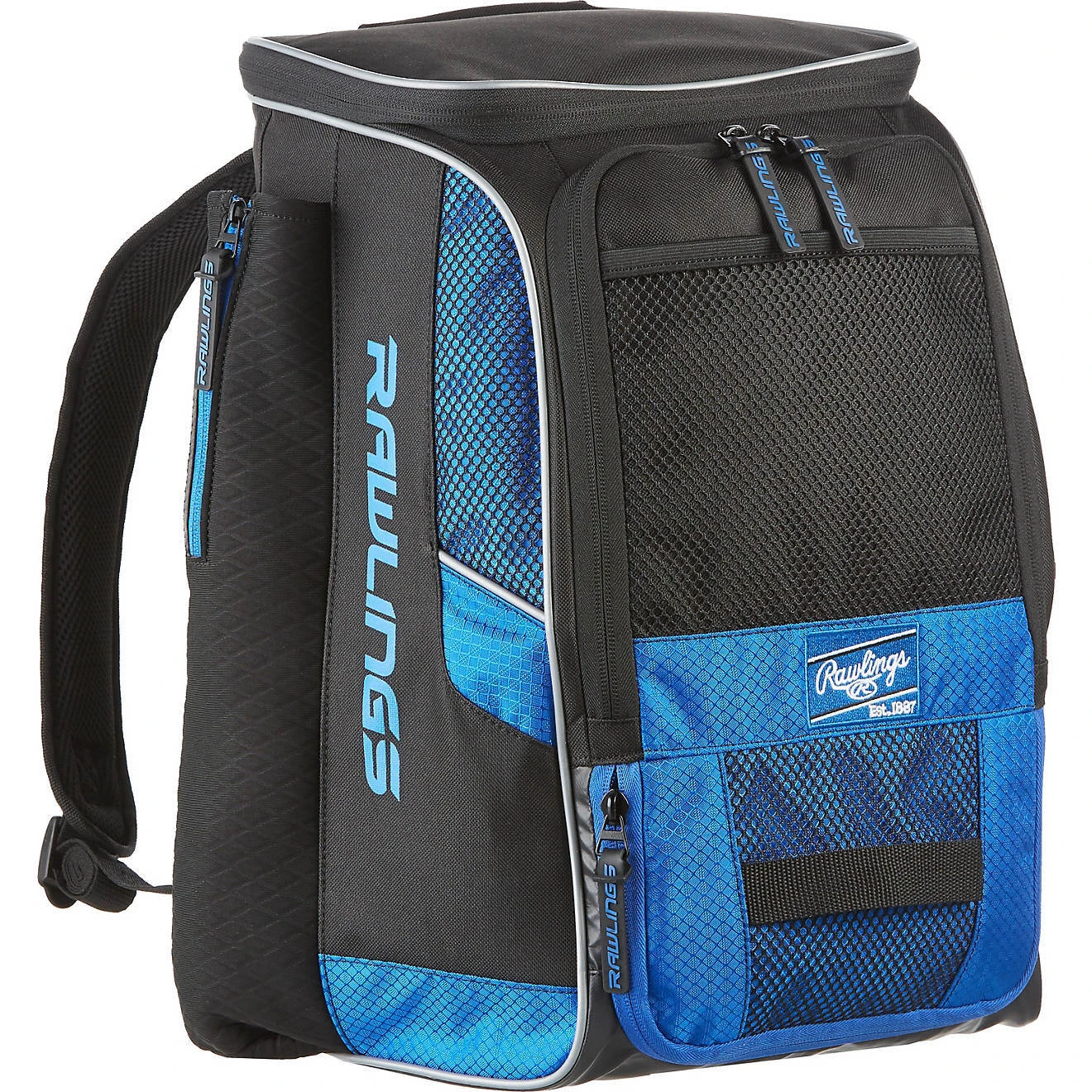 Rawlings R500 Series Baseball Softball Batpack Backpack (Royal)