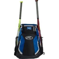 Rawlings R500 Baseball Batting Bat Pack Bag (Royal)