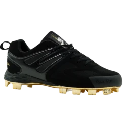 Rawlings Conquer Low Men's Molded Baseball Cleat (Black)