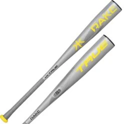 True Temper Rake 2022 USSSA 2 3/4" Baseball Bat Drop -10 (Silver/Yellow)