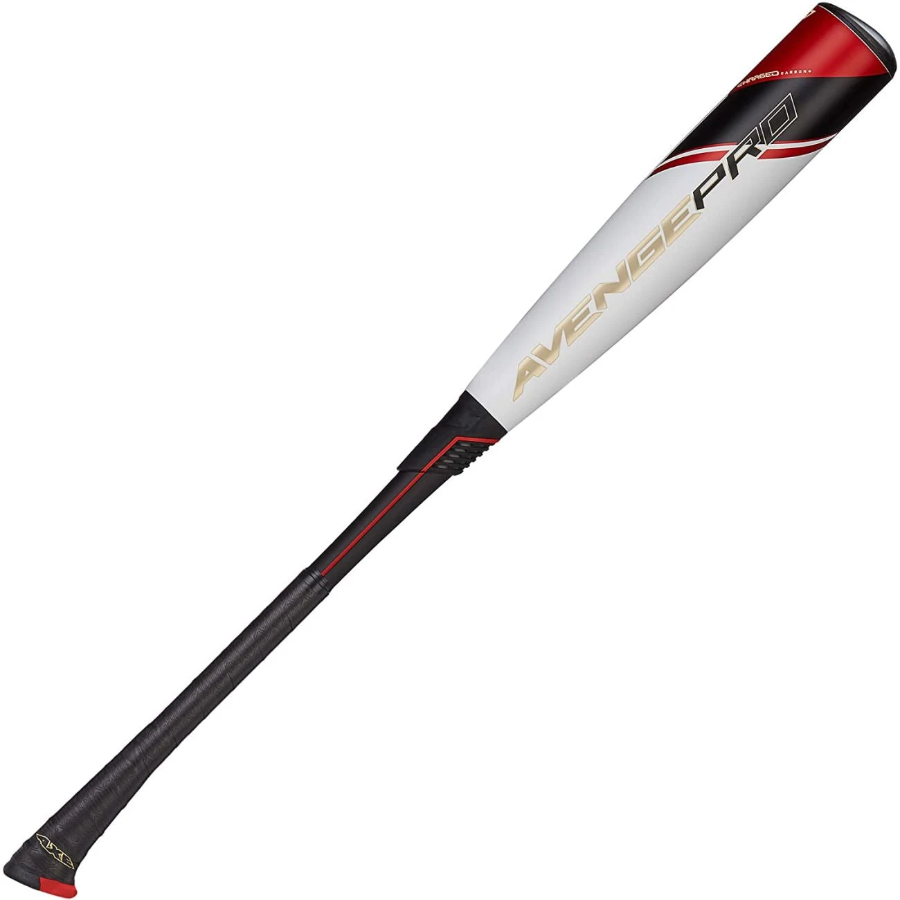 Axe Bat Avenge Pro USSSA 2-3/4" 2-Piece Composite Baseball Bat Drop -10 (White/Black/Red) - Image 3
