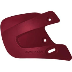 Easton Baseball Batting Helmet Extended Jaw Guard Right Handed Batting Helmet (Cardinal)