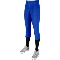 Champro Fireball Womens Fastpitch Softball Knickers W/ Reinforced Double-Ply Knee (Royal)