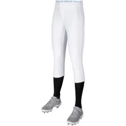 Champro Fireball Womens Fastpitch Softball Knickers W/ Reinforced Double-Ply Knee (White)