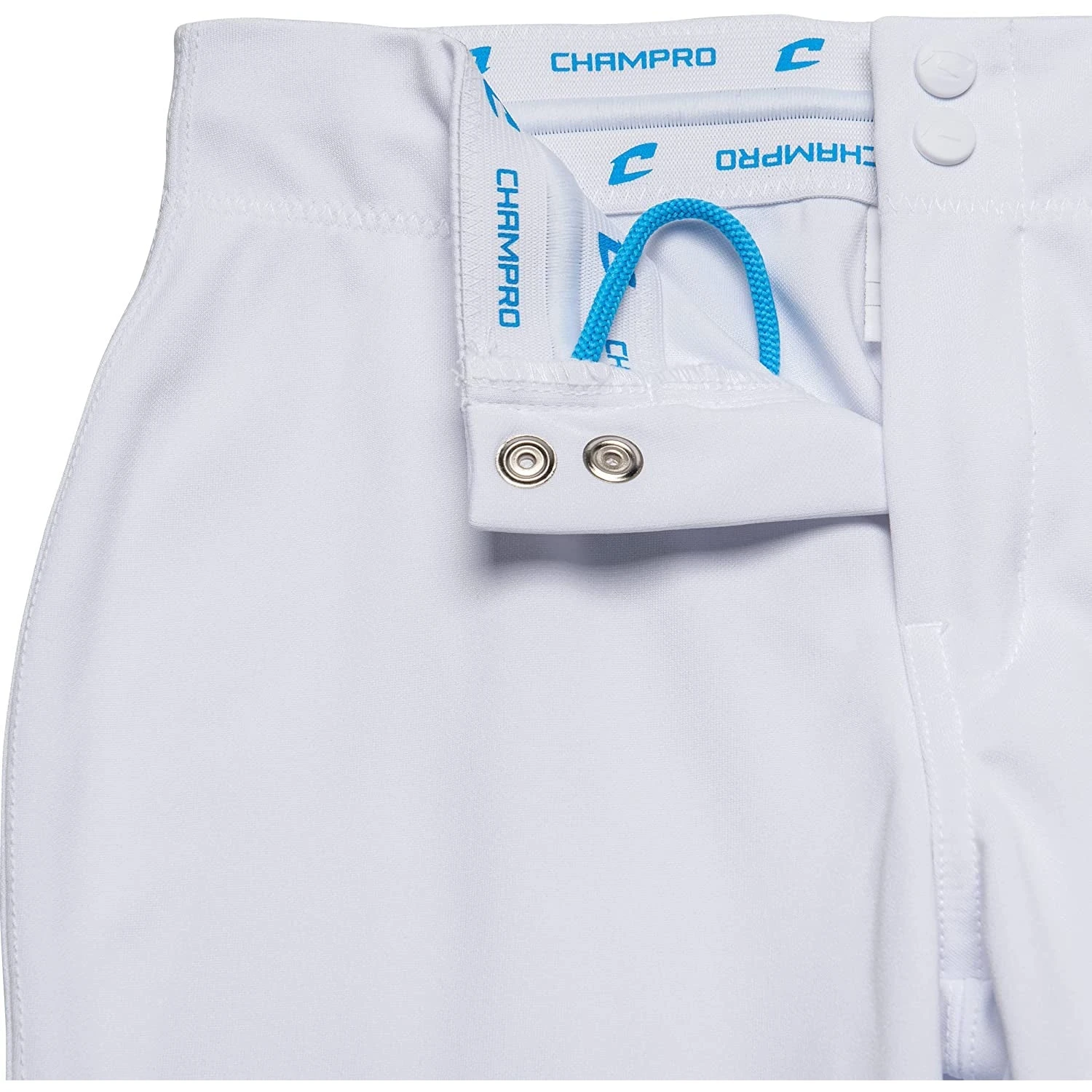 Champro Fireball Womens Fastpitch Softball Knickers W/ Reinforced Double-Ply Knee (White) - Image 6