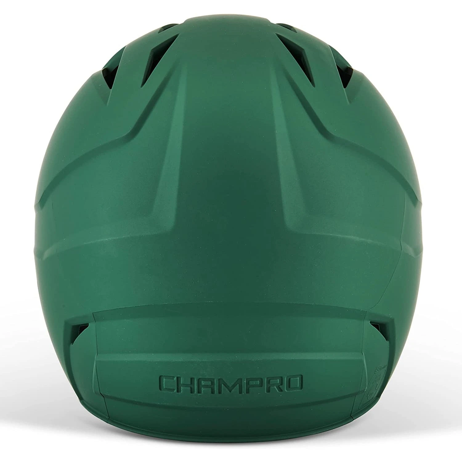 Champro HX Gamer Plus Baseball Batting Helmet Universal Jaw Guard Forest (Green) - Image 5