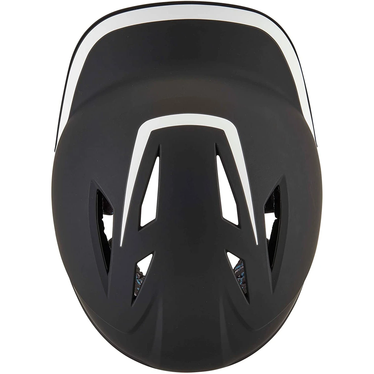 Champro HX Legend Plus Batting Helmet W/ Reversible Jaw Guard (Black / White) - Image 6