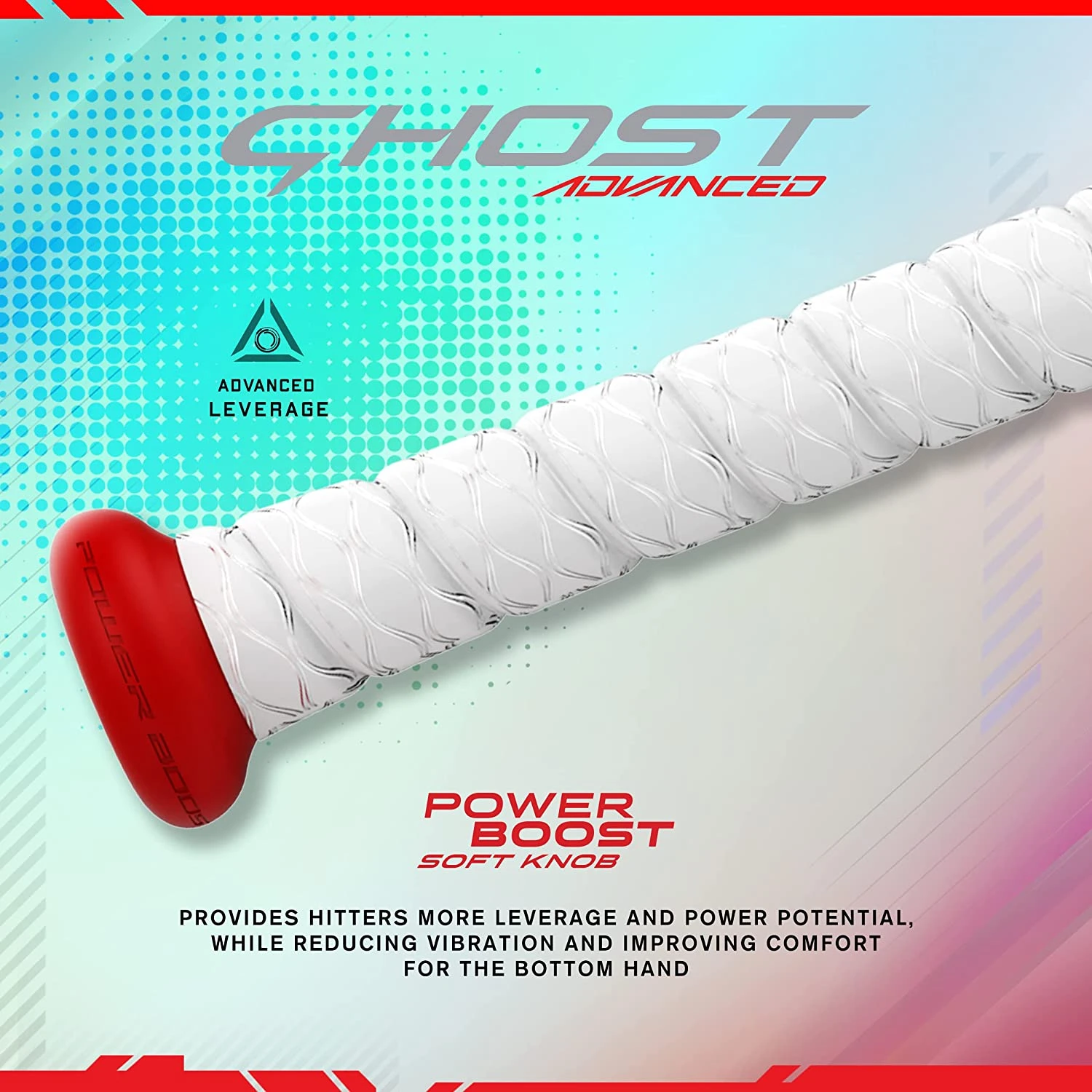 Easton Ghost 2022 Advanced Approved For All Fields 2 1/4" Fastpitch Softball Bat Drop (White / Red) - Image 5