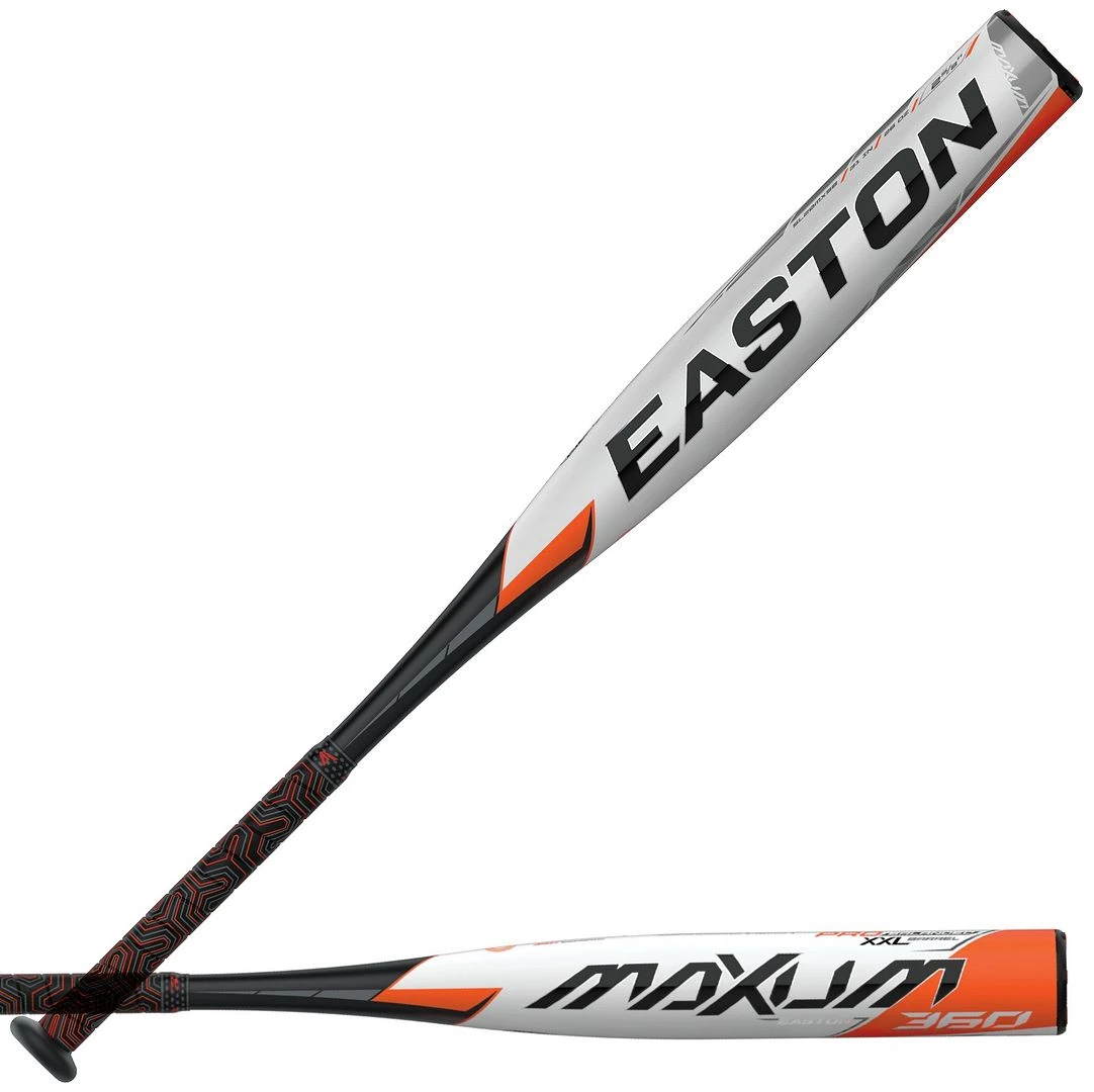 Easton Maxum 360 USSSA 2 5/8 In. Barrel Youth Baseball Bat (Black/Orange) - Image 2