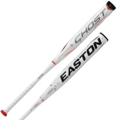 Easton Ghost 2022 Advanced Approved For All Fields 2 1/4" Fastpitch Softball Bat Drop (White / Red)