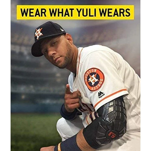 G-Form Pro Extended Adult Baseball Elbow Guard (Silver) - Image 4