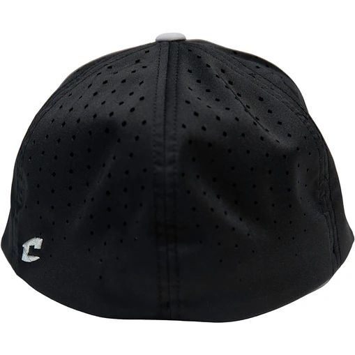 Guardian Baseball HC1 Ultima Grey/White 3-D "G" Black Ventilated Hat W/ Grey Bill L/XL (Black-Grey/Grey-White Logo) - Image 3