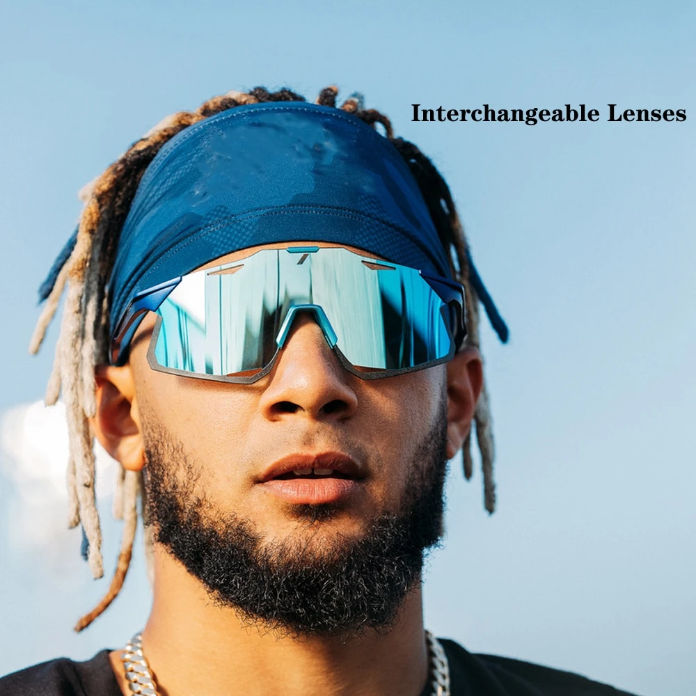 100% Hypercraft XS Frameless Sport Performance Baseball Sunglasses (Hiper Lavender) - Image 4