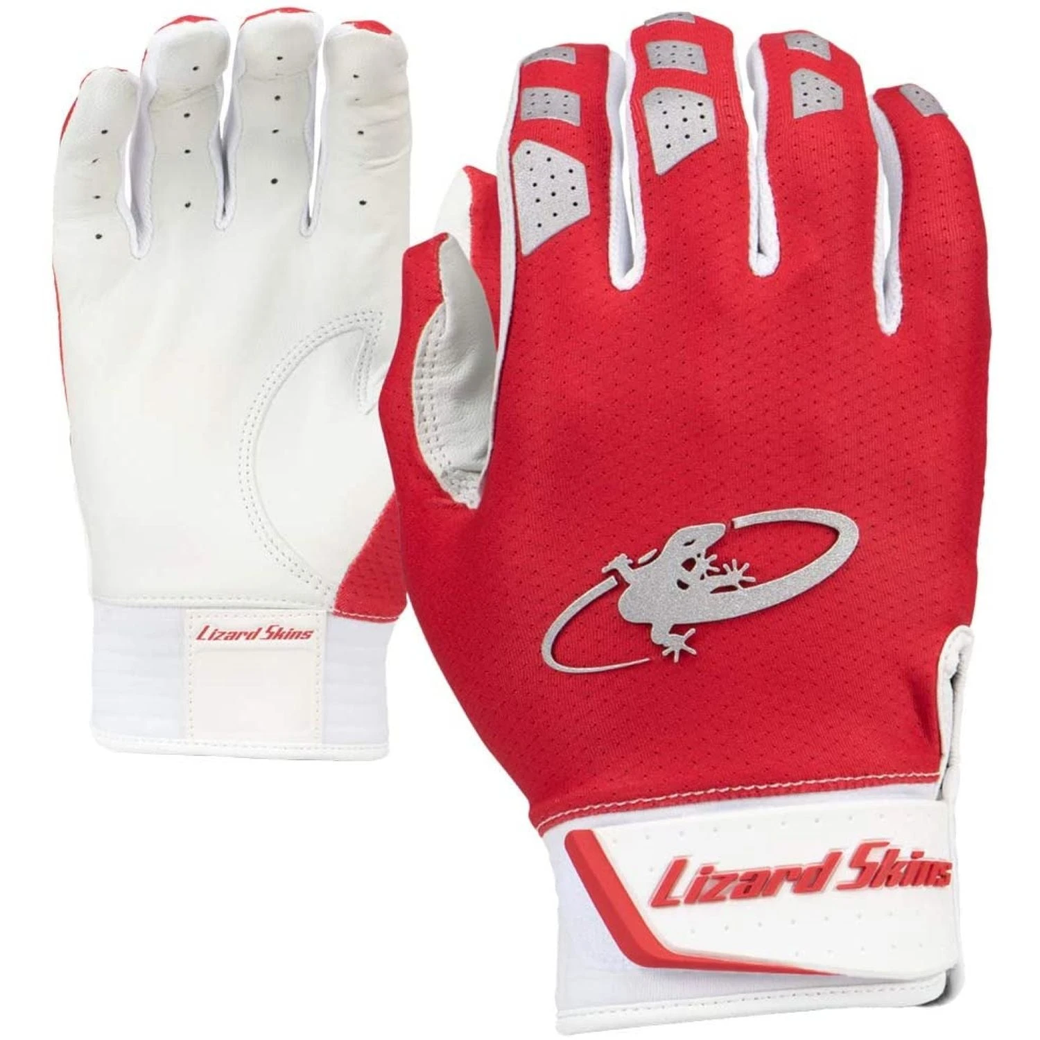 Lizard Skins Komodo V2 Batting Glove Youth (Red) - Image 2
