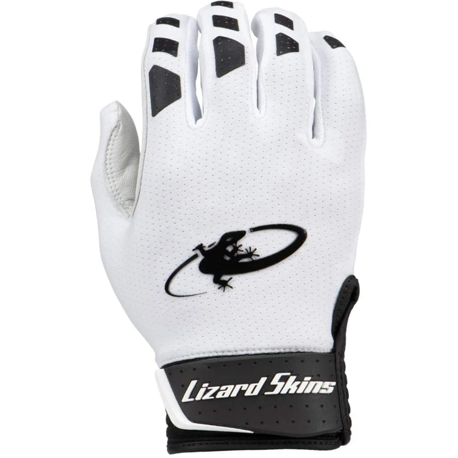 Lizard Skins Komodo V2 Batting Glove (White/Grey)
