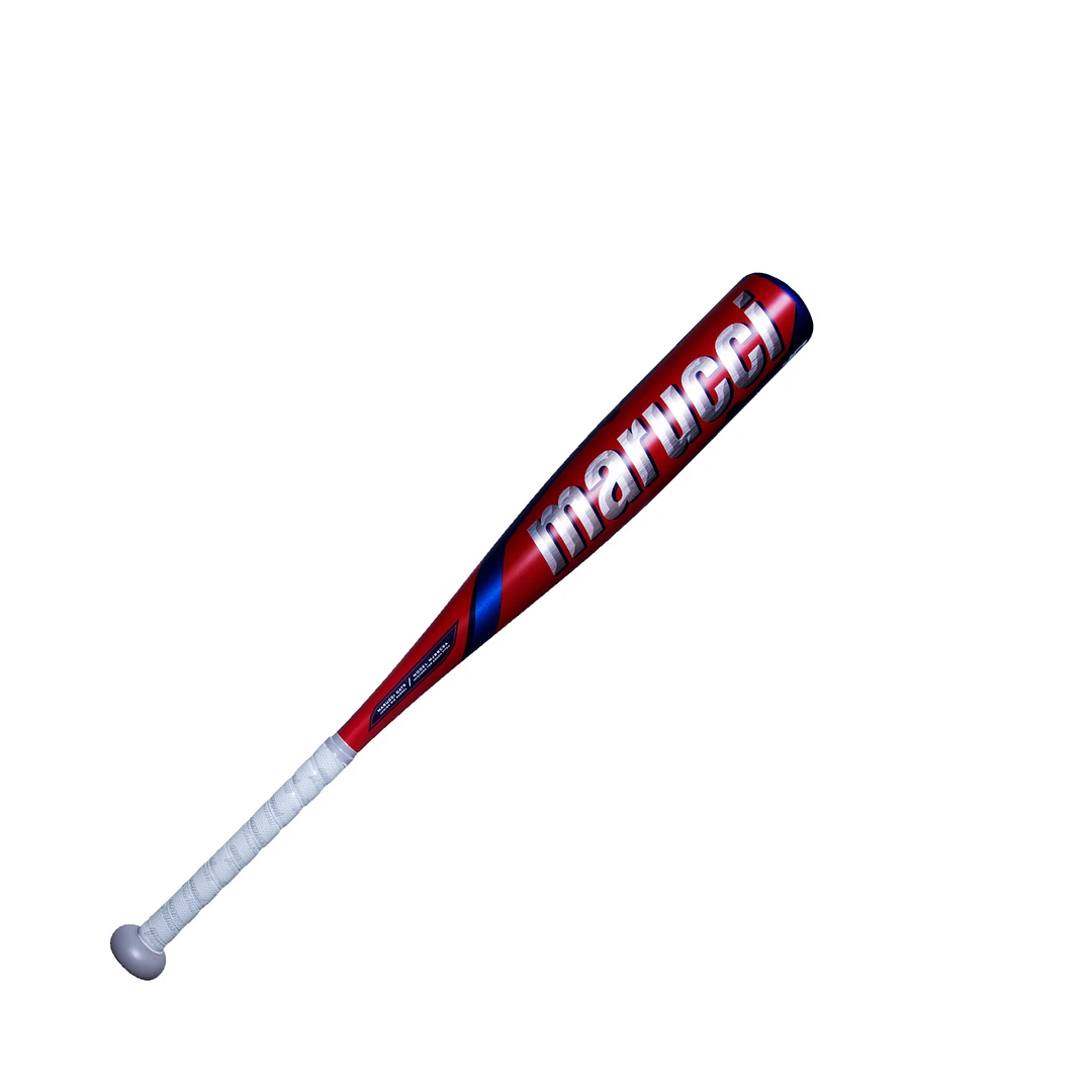 Marucci CAT9 America USSSA Baseball Bat 1 Piece Aluminum 2 3/4 Barrel (Blue/Red Stars) - Image 4